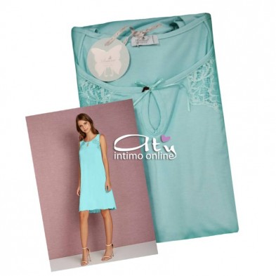 Andra Dreamwear camicia da notte spalla larga bordo bambola 8473