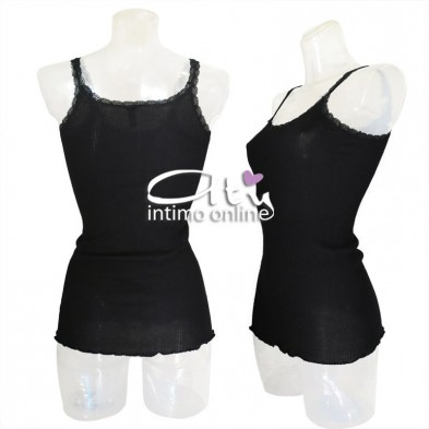 Canottiera donna sottogiacca con merletto MagicDream 7899