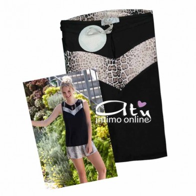 Andra Dreamwear pigiama donna jersey fresh touch con pantaloncino 8522