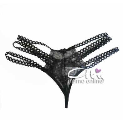 Perizoma sexy Muse Anais apparel luxury ricami lucidi