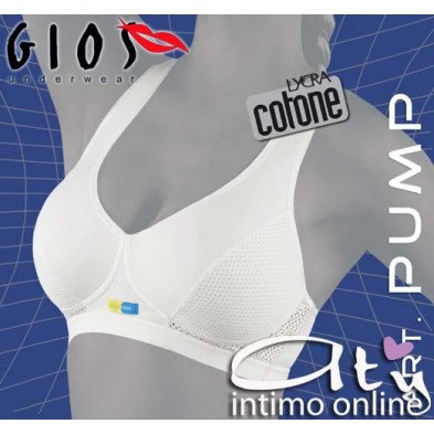 Reggiseno Sportivo Lycra-cotone PUMP GIOS